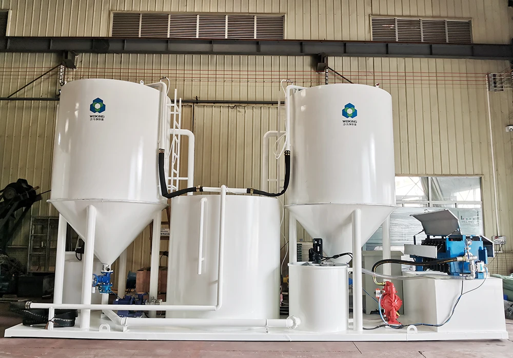 filtration system stone water recycling system for granite shop wastewater treatment plant stone