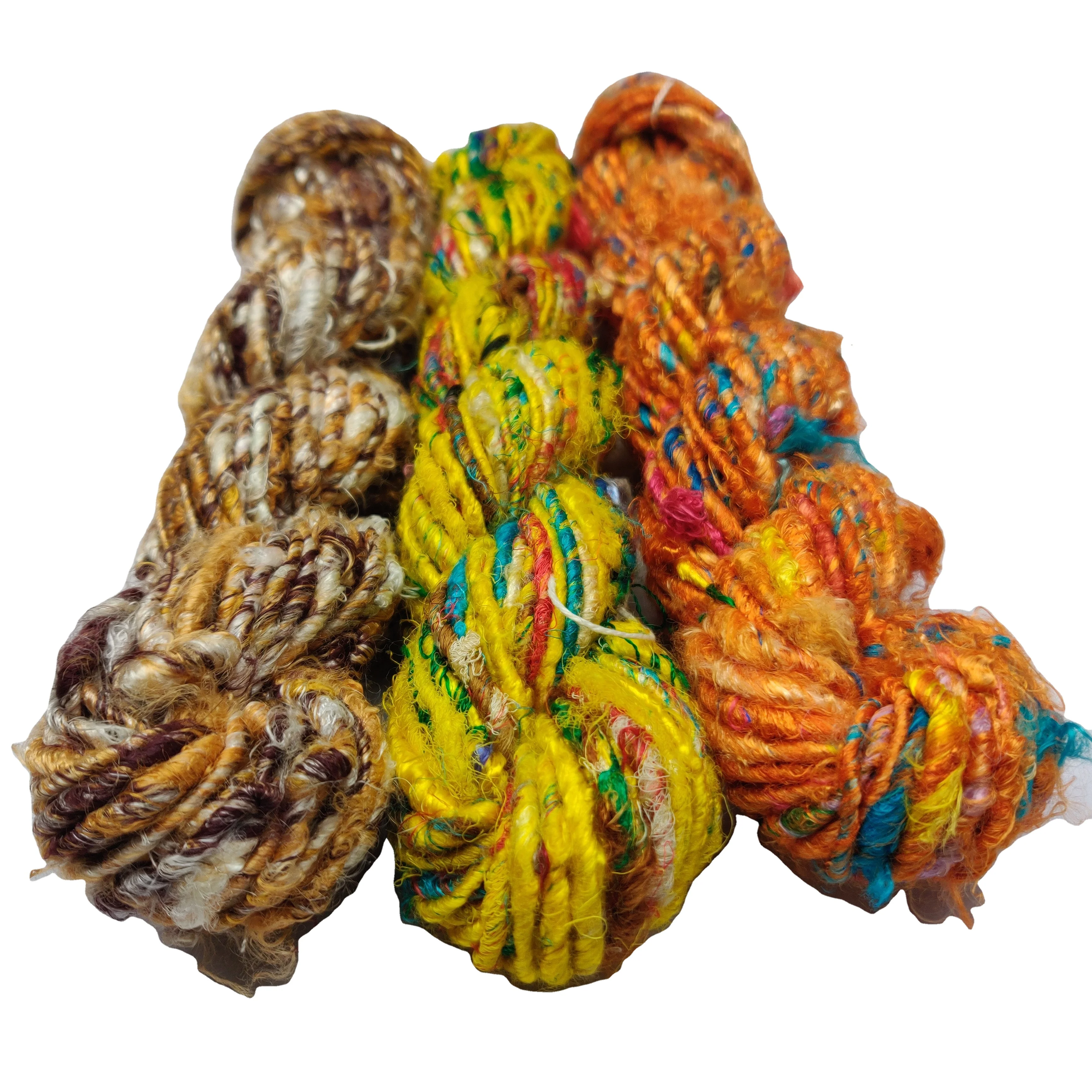 banana yarn Sock Colorful Elastic Yarn Rubber Covered Yarn Polyester Pattern Knitting Material Origin Type Weaving Product Place