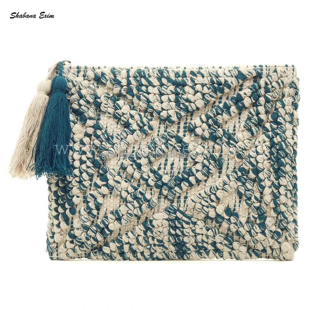 Zipper Clutch Bag Bohemian Comfy Laptop Bag for women Shoulder Bag Daily Use  in Different Size from India