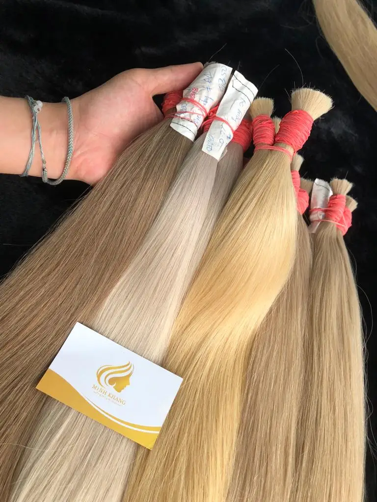 Top Quality Hair Bulk Unprocessed Virgin Human Hair 1-3 years Duration Russian Hair With The Wholesale Price List