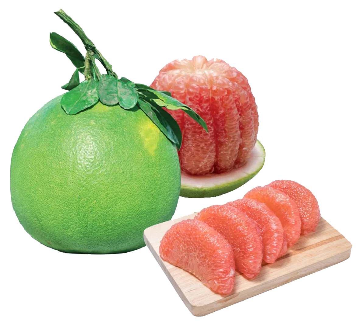 Export Quality Green Skin Natural Sweet Taste Fresh Pomelo Brix 10 - 13% Made in Ben Tre Vietnam