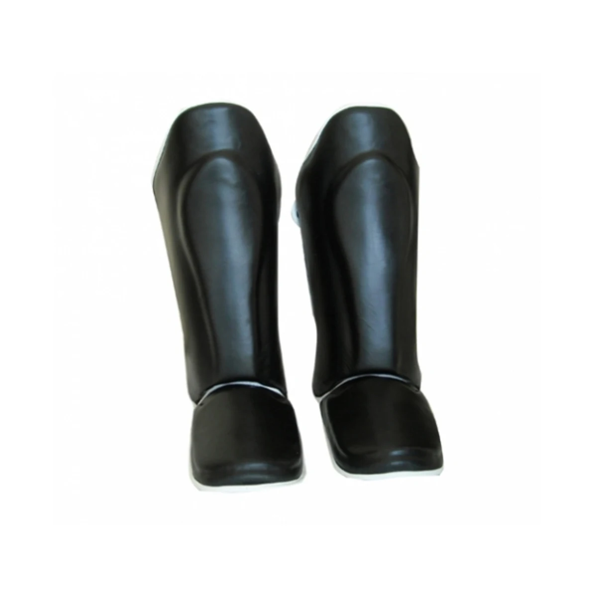 Custom Design Pu Leather Shin Guards MMA Martial Art Equipment Mudassar Sports Shin Guards