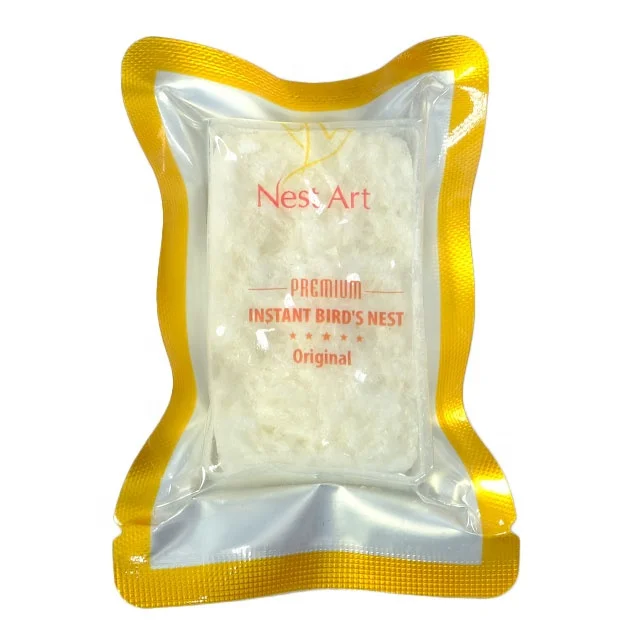 Платиновое Мгновенное Птичье гнездо с каменным сахаром Платиновое гнездо Ласточка Оригинальное Лидер продаж