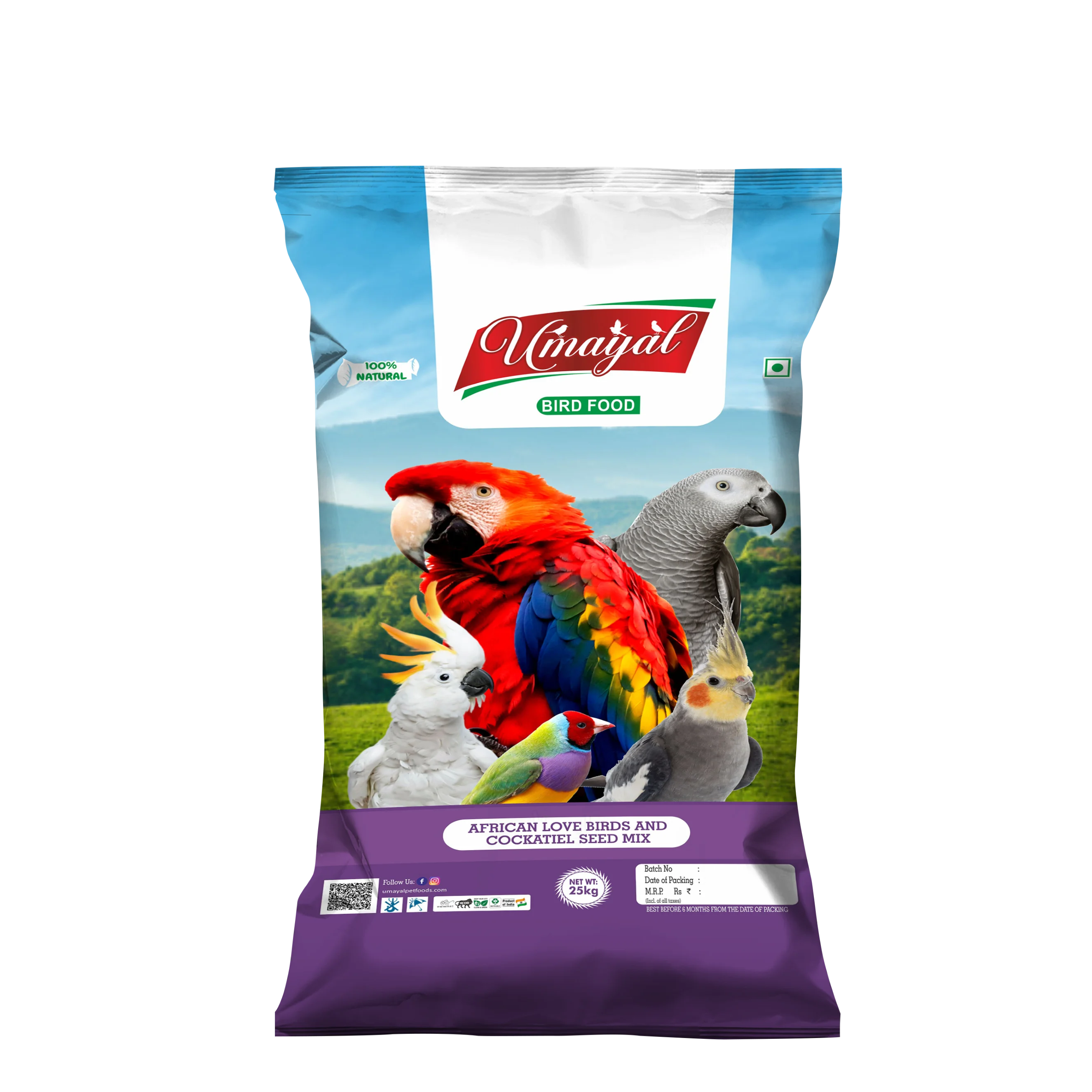 PREMIUM AFRICAN SEED BLEND NUTRIENT RICH BIRD FOOD INFUSED WITH 13 SEEDS FROM INDIAN  MANUFACTURER AND  EXPORTER