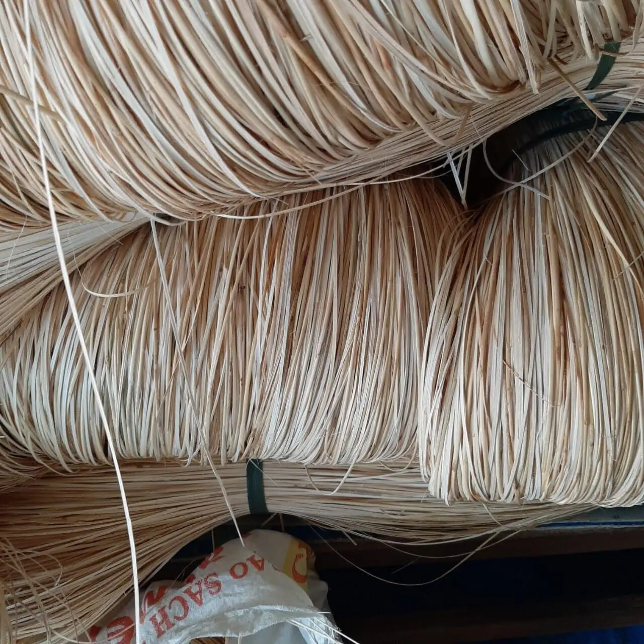 Rattan Cane webbing roll for furniture Wholesale bamboo rattan water hyacint material Eco- friendly rattan material for sale