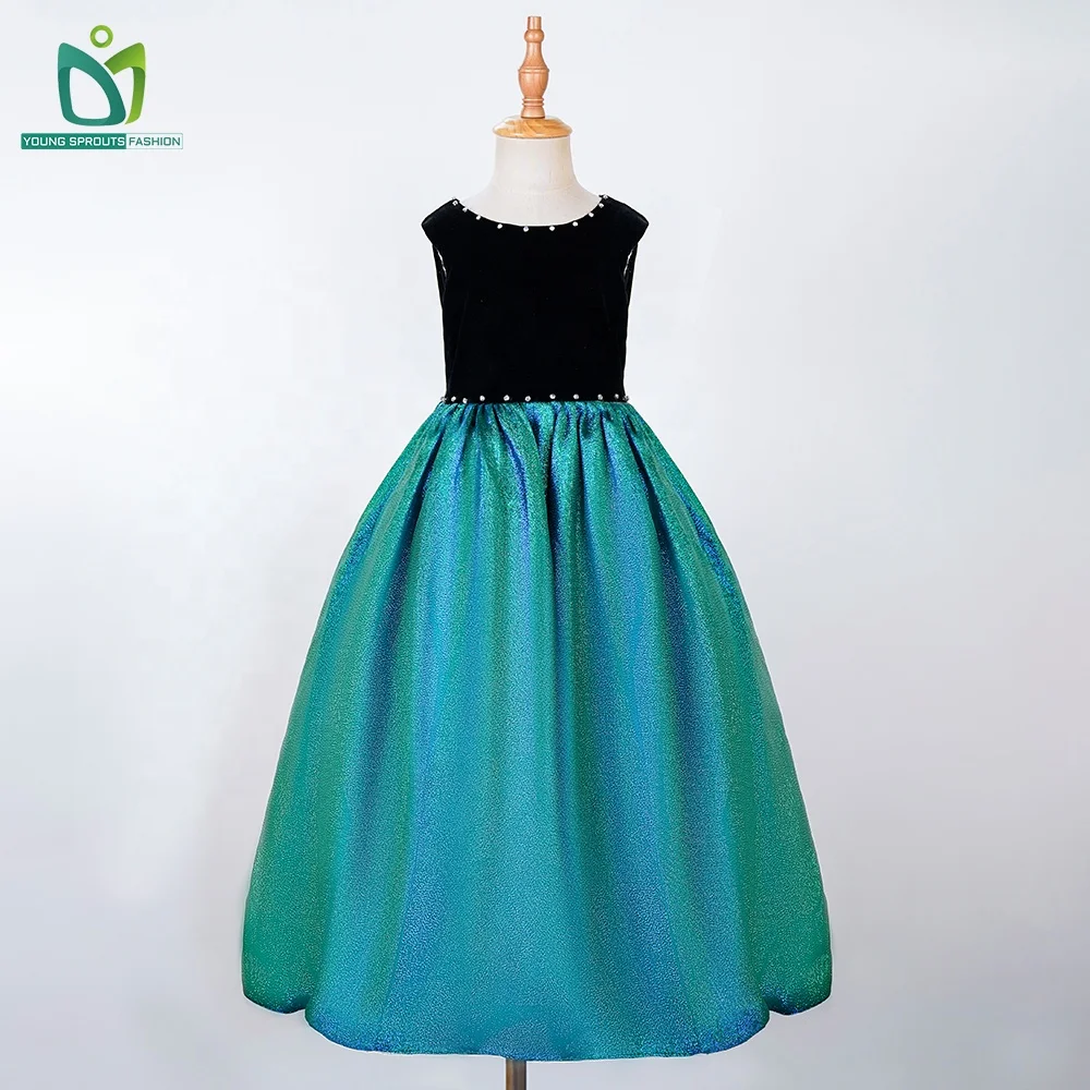 Toddler Girls Western Maxi Dress With Smocking Girl Dresses 14 Years