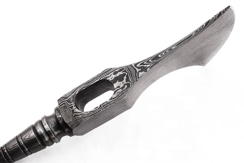 Кованый топор из дамасской стали головка топора ручной работы викингов