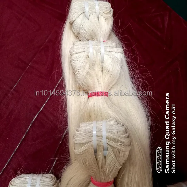 
MOST POPULAR !!!!! HIGHLIGHTS BULK BLONDE HAIR EXTENSIONS WITH MADE IN INDIA 