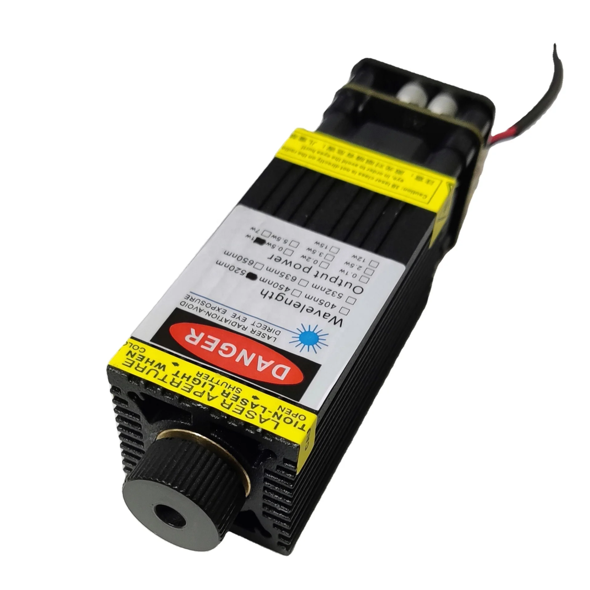 Высокомощный лазерный диодный модуль ismartlaser 520 нм 500 мВт зеленый прицел DC12V для Репеллент птиц