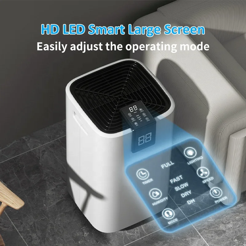 JJPRO GREENFLY 2024 newest hot sale home dehumidifier 12L 16L  CE ROHS OEM ODM portable air dehumidifier for home