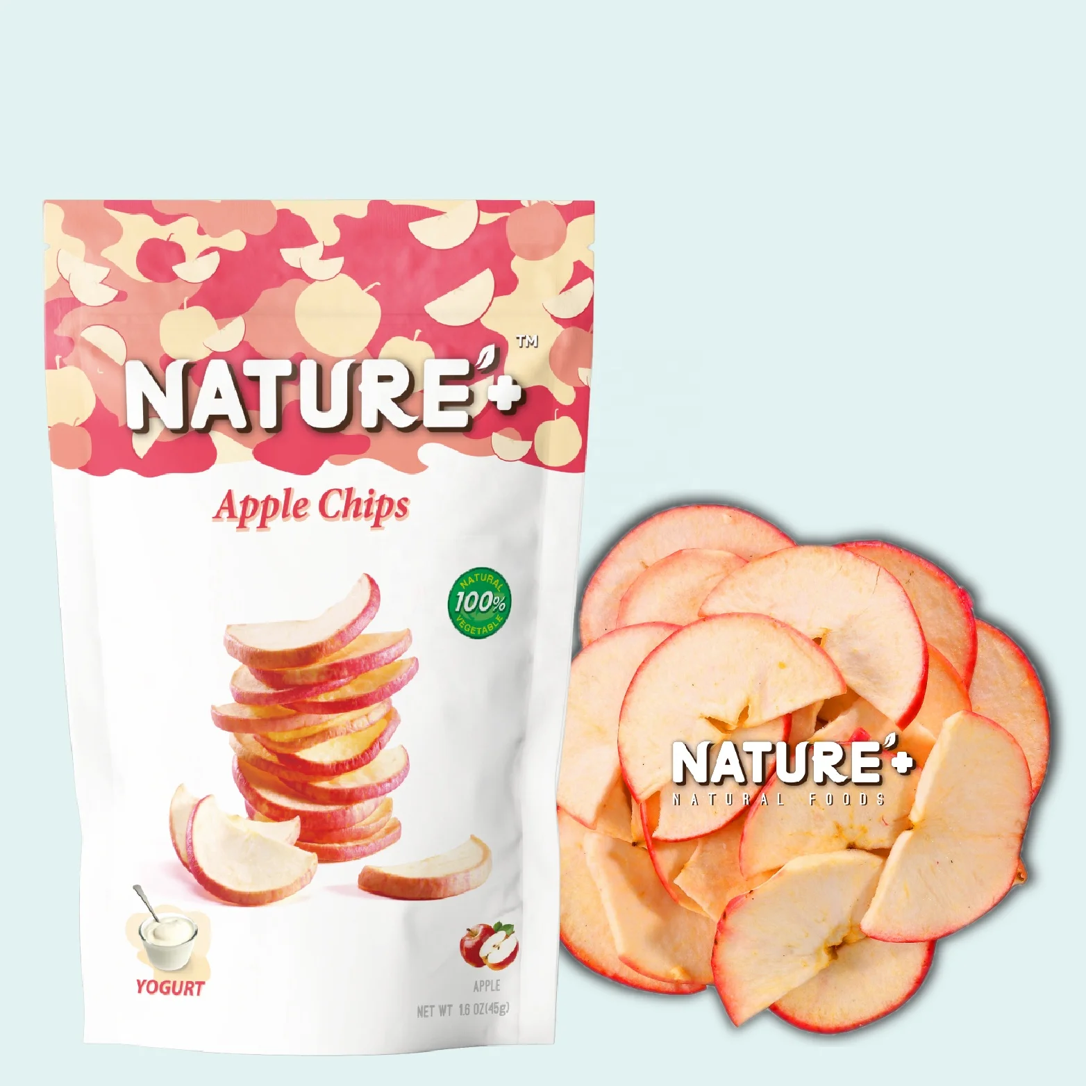 Чипсы яблоко, лучший продавец, здоровая закуска, сухофруктовый йогурт со вкусом кислый и сладкий, хороший источник волокна, профессиональная закуска