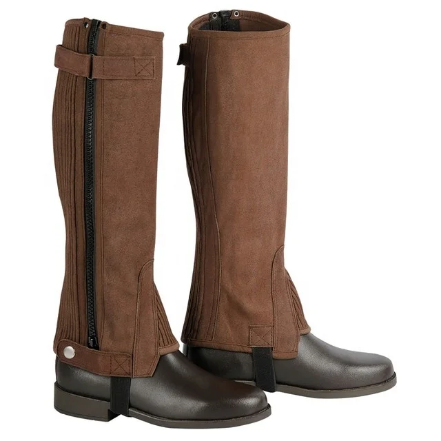 
Horse Riding Half Chaps/Horse Riding Half Amara Chaps/Equestrian Half Chaps 