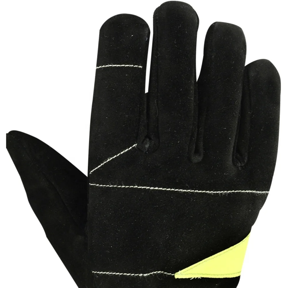 Fire fighting gloves Fire gloves Genuine Fireproof Leather fire fighting gloves USA