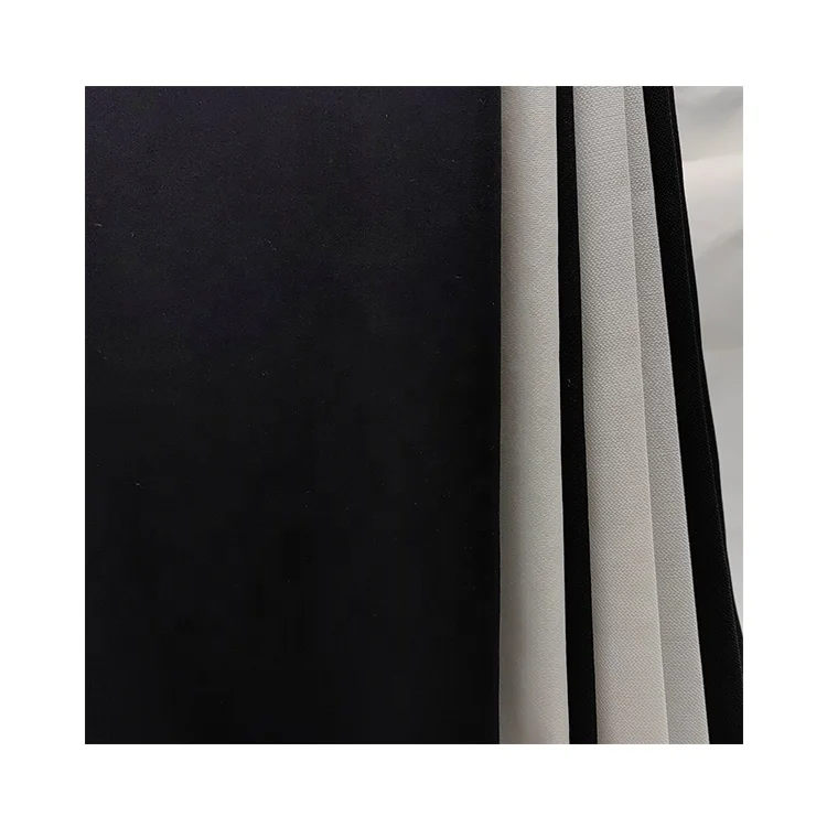 2024 Tianma  100 polyester fabric PES knit fabric woven interlining  18g 28 g 48g 58g for mens suit, women  dress and pants