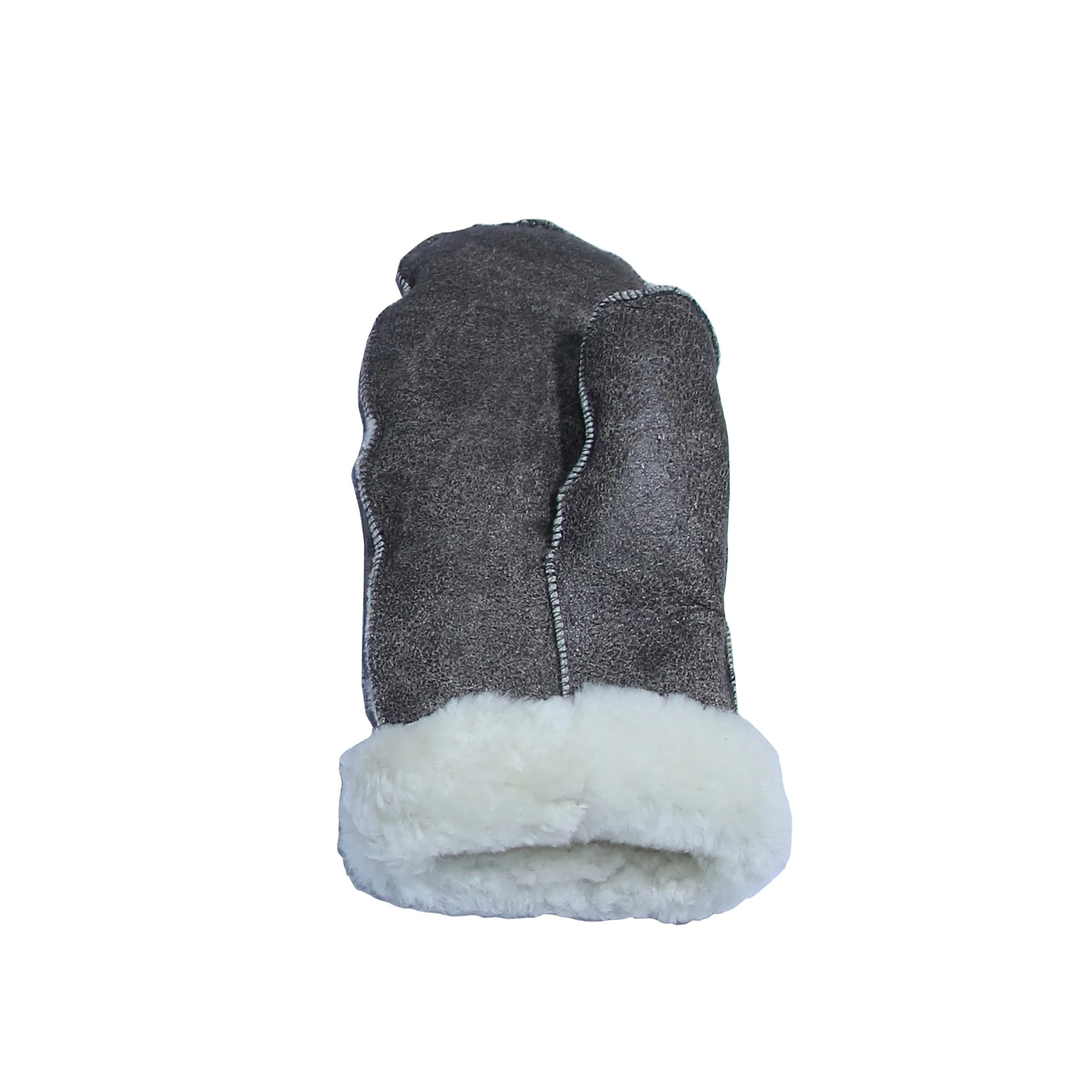 Натуральная кожа ягненка меховой подкладкой Премиум качество печь перчатки варежки барбекю сделанные из овечьей шкуры