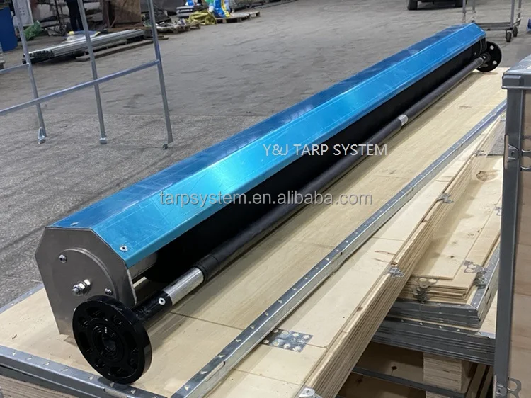 Полуавтоматические тянущиеся брезы для надежного использования на самосвалах и