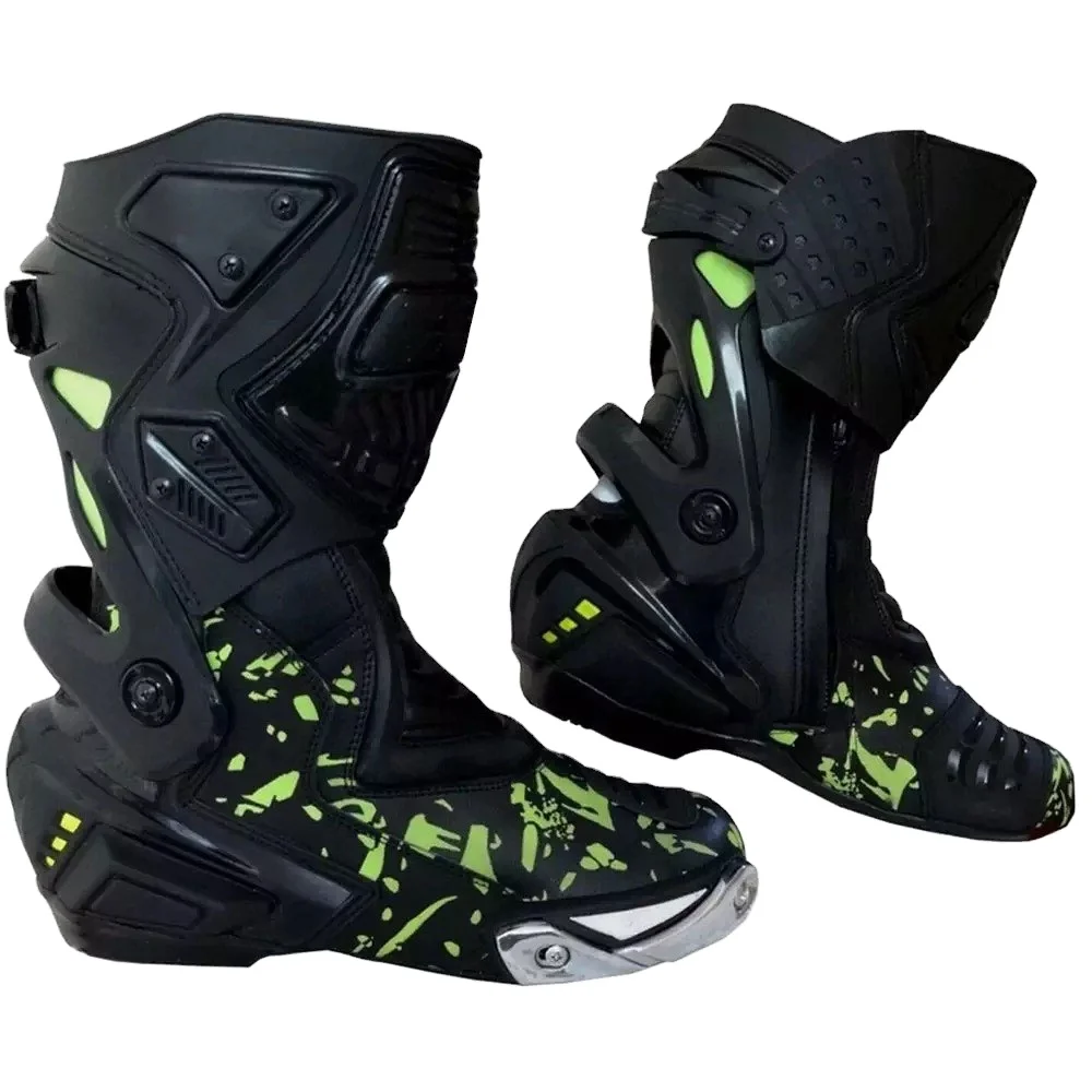 Motorcycle Riding Boots Outdoor Motorcycle Protective Breathable Shoes Motocross boots Racing Shoes