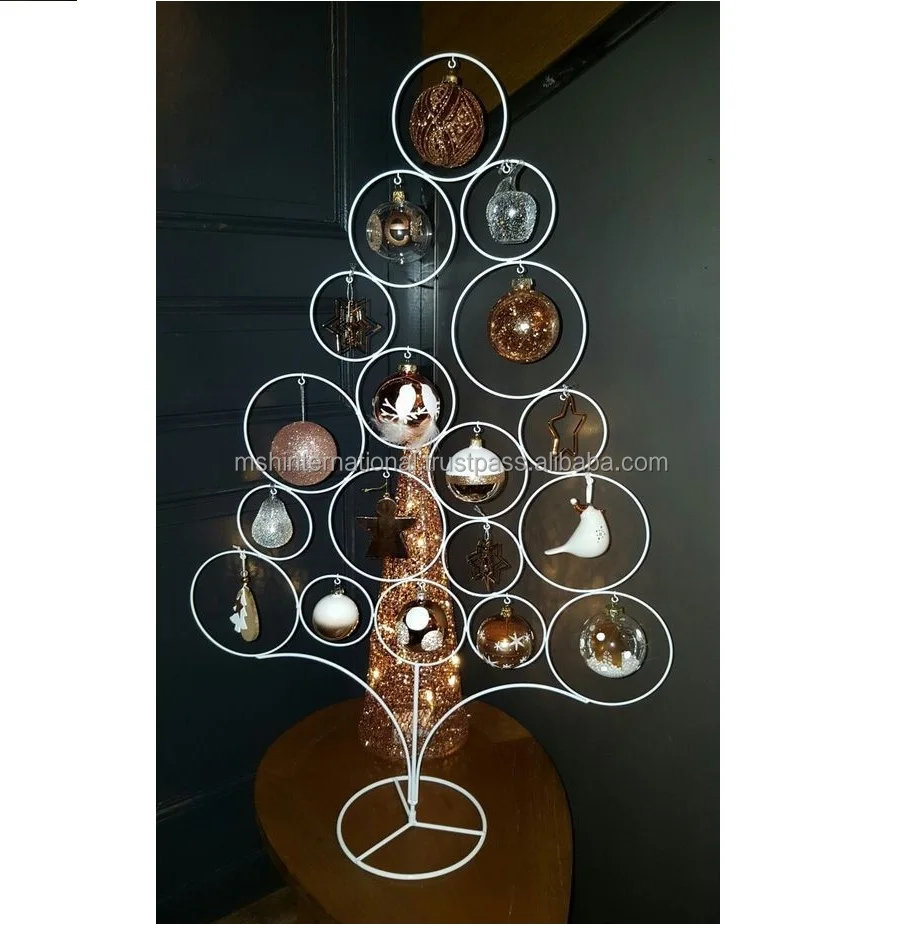 Metal Christmas Tree Stand with wheels christmas party living room bedroom table were making wire