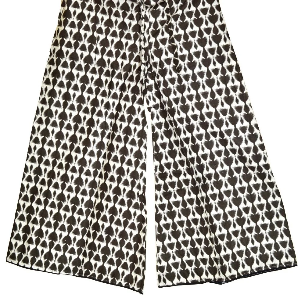 Indian Cotton Pants Trousers Palazzo Indian Block Printed Wide Flare Palazo pant CP006