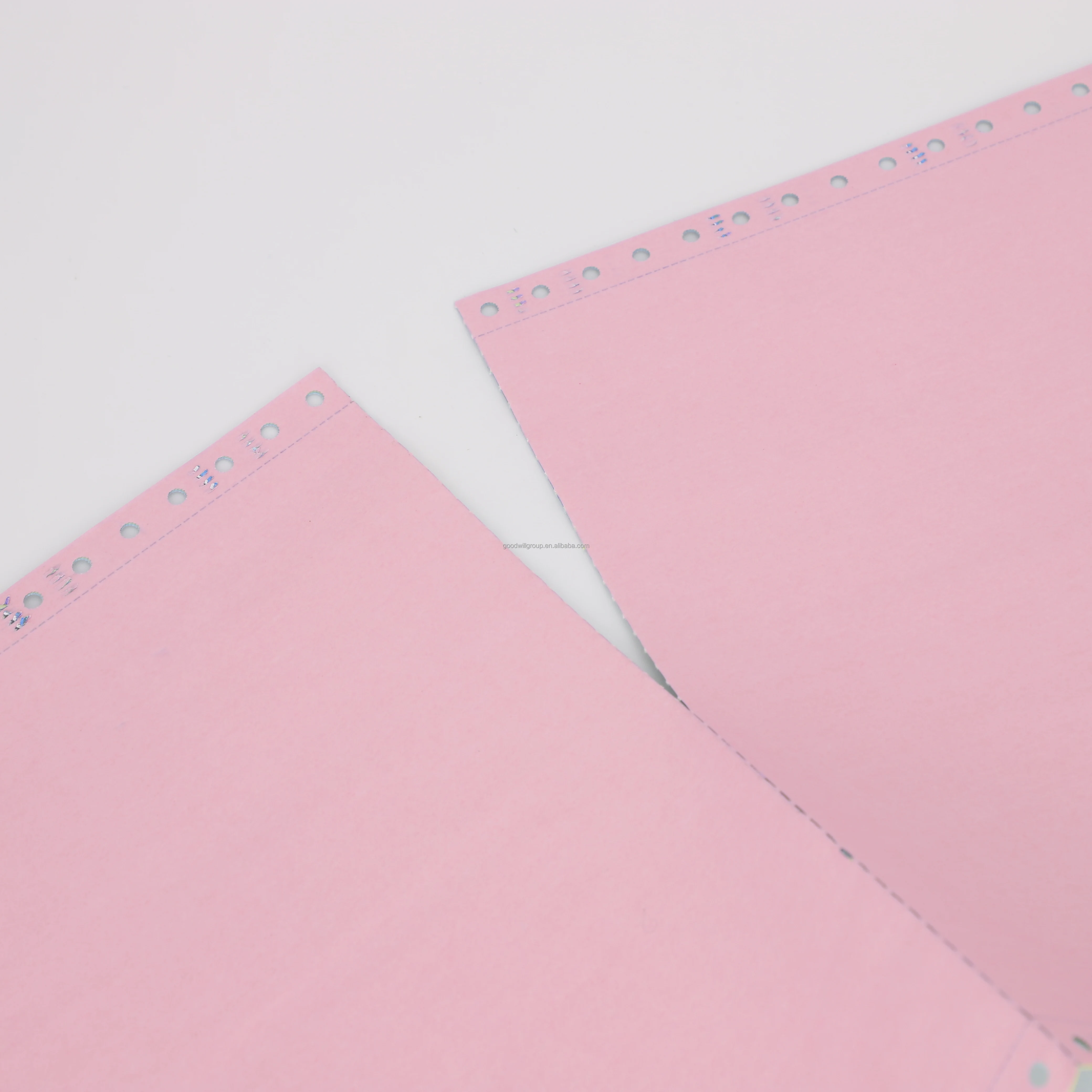 100% Virgin Wood Pulp Blue Image Invoice Paper A Grade CB/CFB/CF5 Plys Self Copy Paper