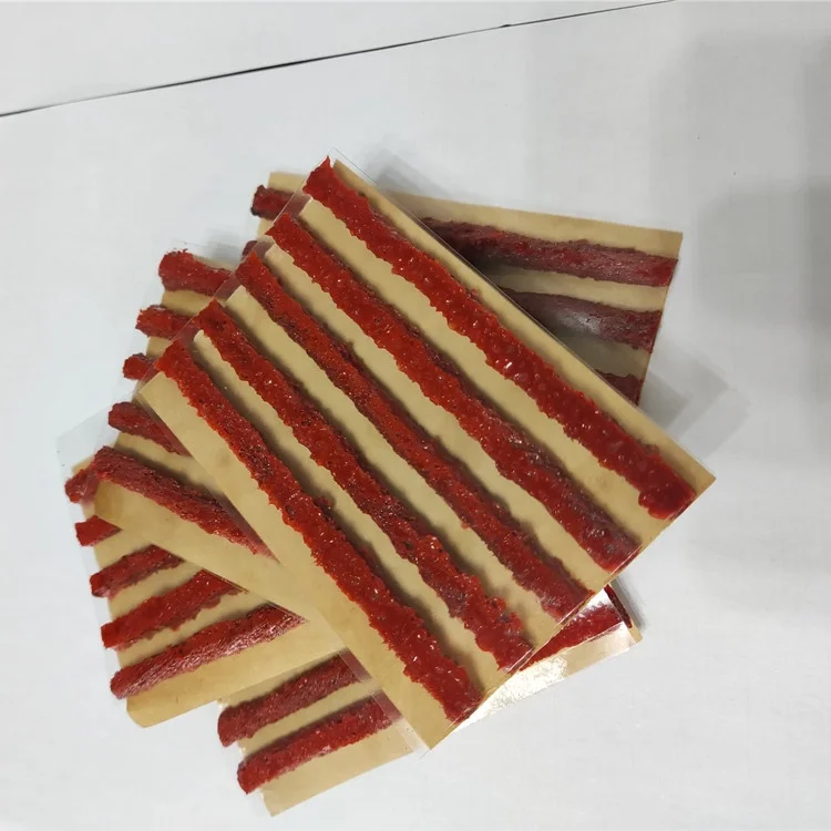 100*Brown tire repair strip tire repair kit tubeless tire repair string seal