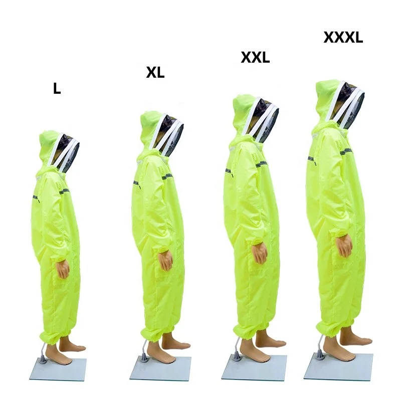 High Breathability Beekeeper Suit With Attached Hood