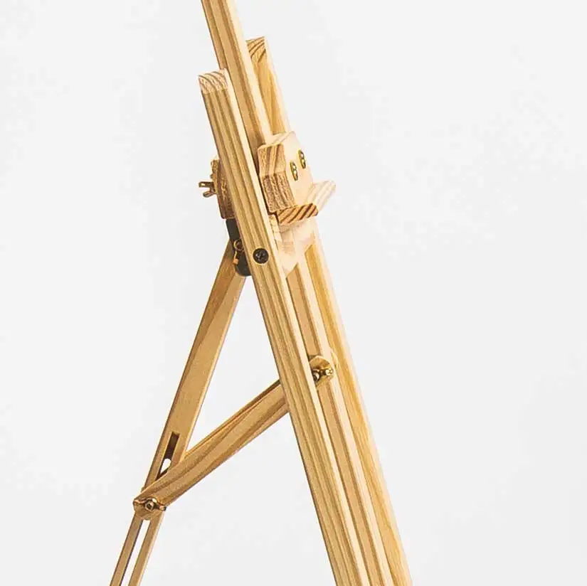 Art Easels Pine Wooden 70cm Kids Easel for Painting Adjustable Professional Easel Display Stand Wholesale