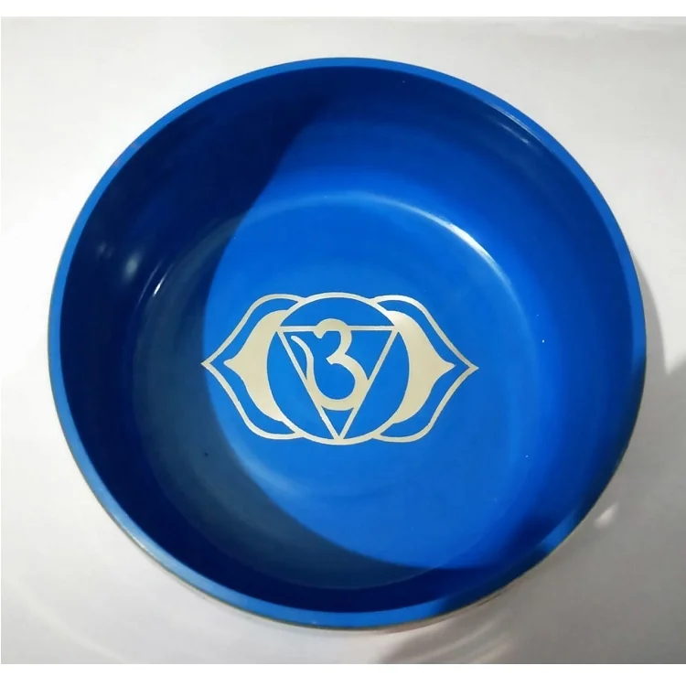 Tibatan Поющая чаша ручной работы отличный резонанс для звуковой терапии с молотком и подушкой