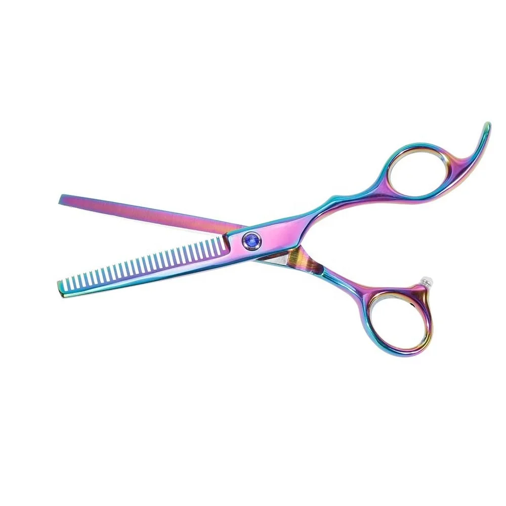 Ножницы для стрижки волос из нержавеющей стали с логотипом на заказ ножницы филировки инструмент