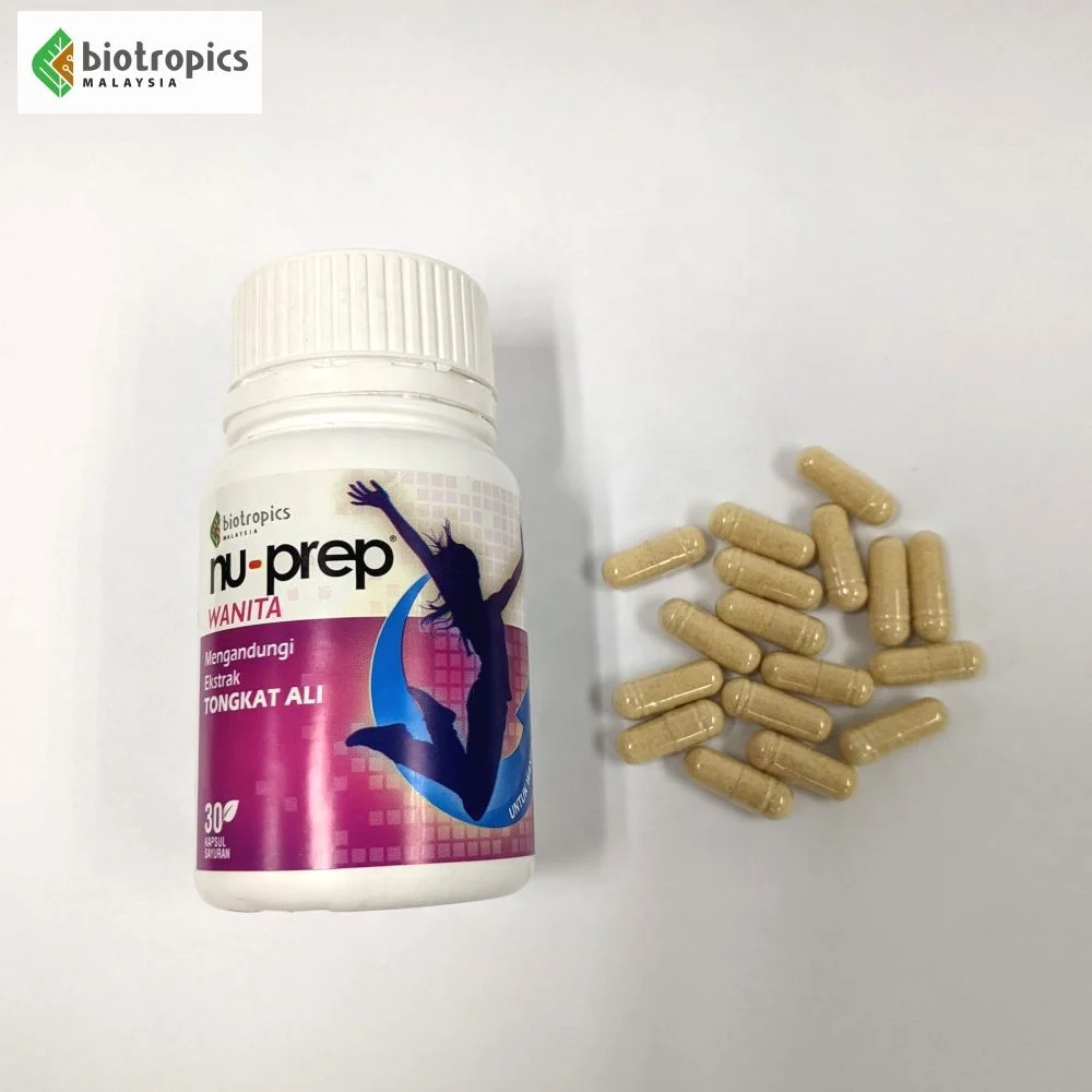 Private Label Tongkat Ali Extract Supplement 100% Root Tongkat Ali Capsule Formulated for Women