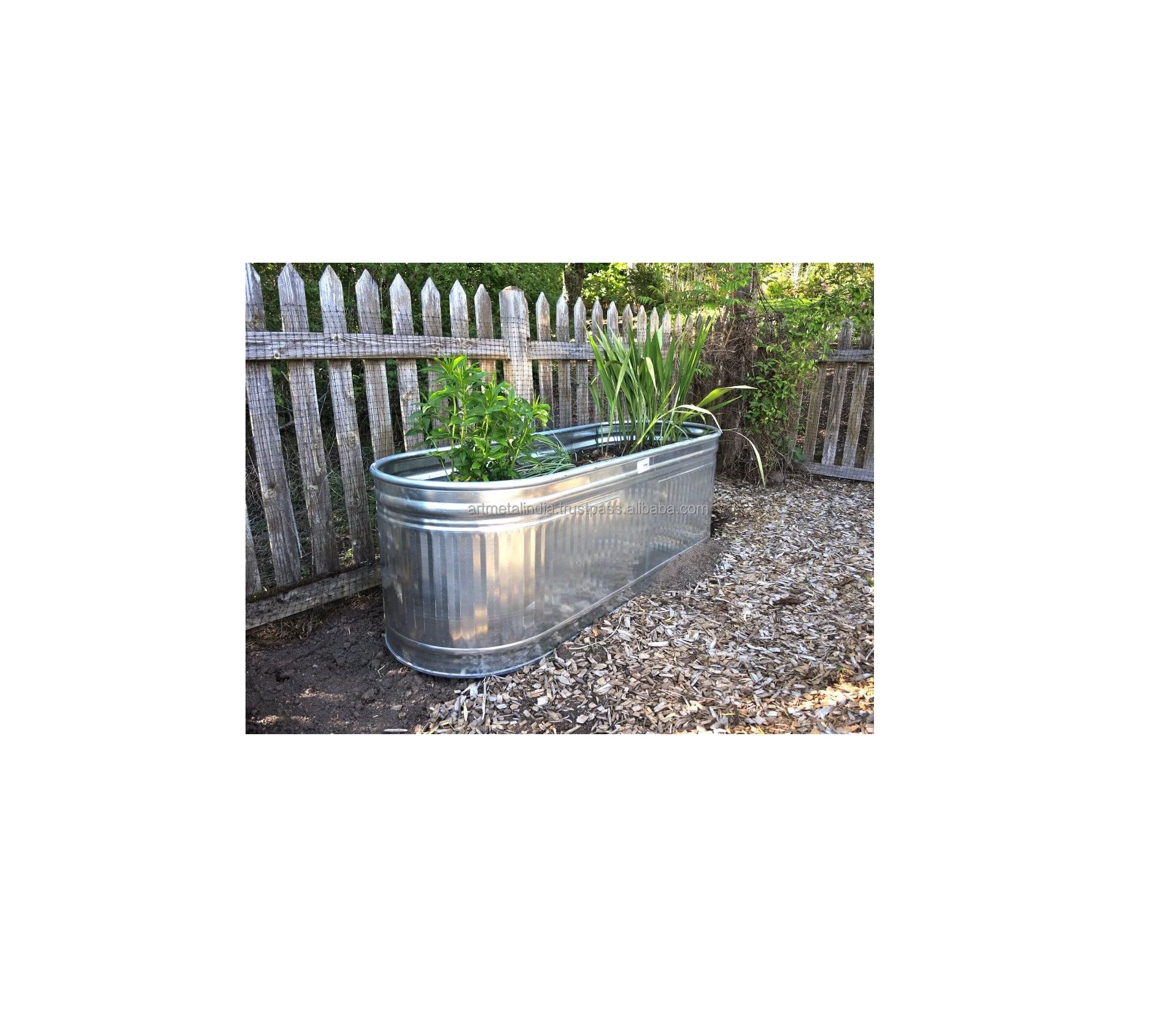 GALVANIZED PLANTERS FOR GARDEN DECORATION NEW DESIGN PLANTERS IN WHOLESALE PRICE POT IN NEW LOOK PLANTERS