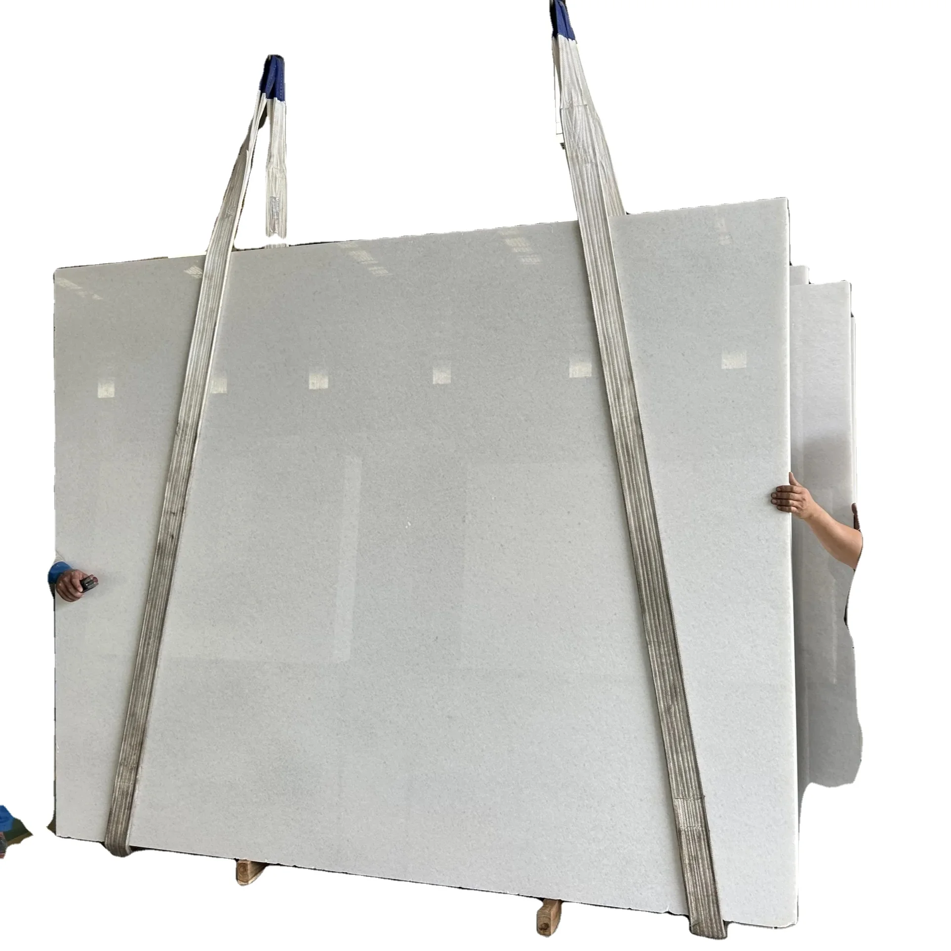 Super Pure Modern Design Polished Surface Tile High Quality Milky White Marble Slab Hotel Wall Flooring Big Slab Form Vietnam