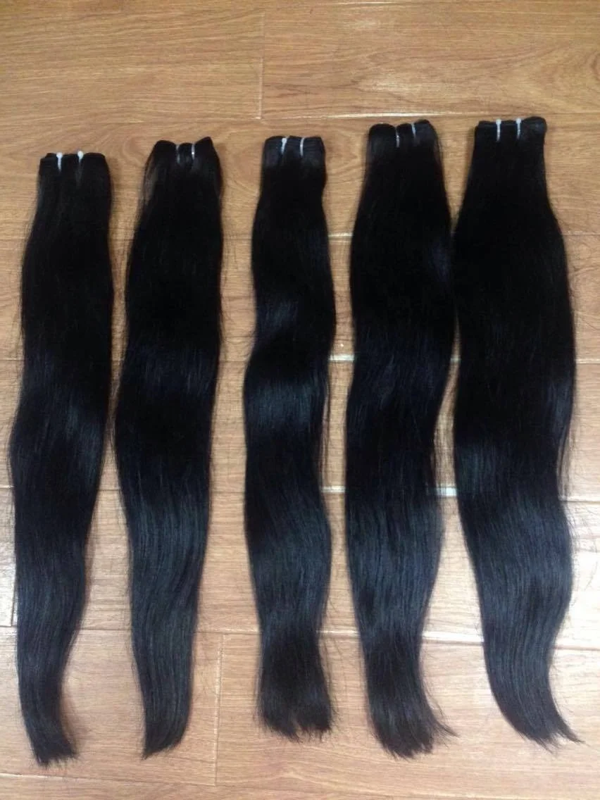 100% Human Hair Hair Bundle Extension Raw Indian Remy Natural Vendor DHL Top Style Wave Color Double Weight Material