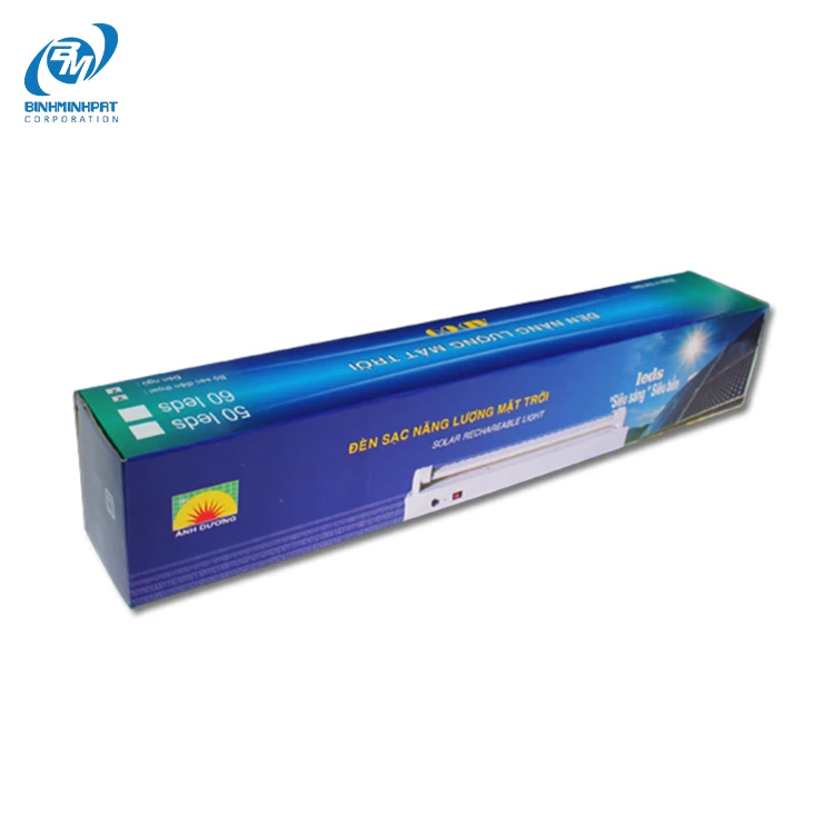 Solar Panels Packaging Box Charger Corrugated Carton with CMYK Printing and Glossy Lamination Full Size Package