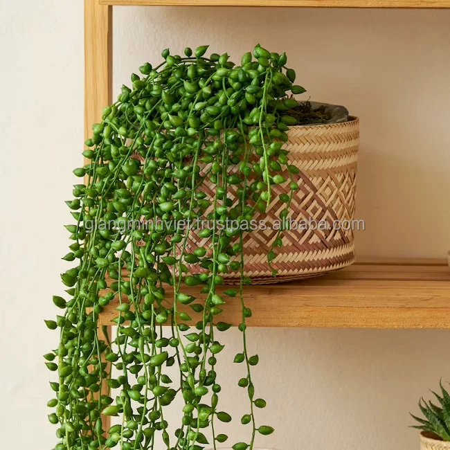 Natural Safe Decorative Vietnamese Bamboo Organiser Bamboo storage basket for Storage Home Decor Christmas Gifts