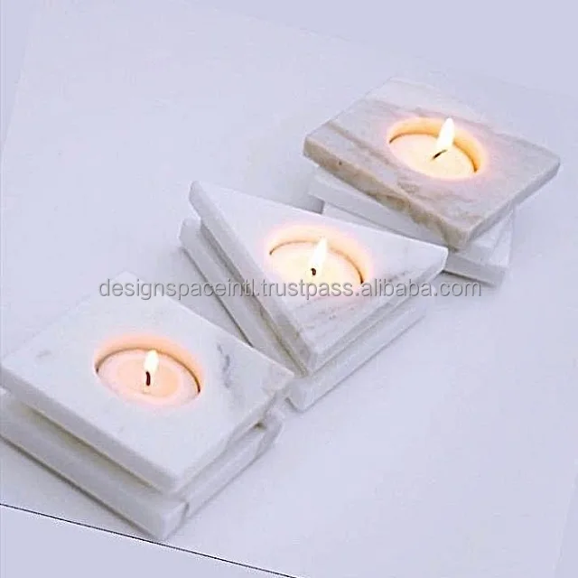 Standard Marble Decorative Home Decor Candle Holder with best price