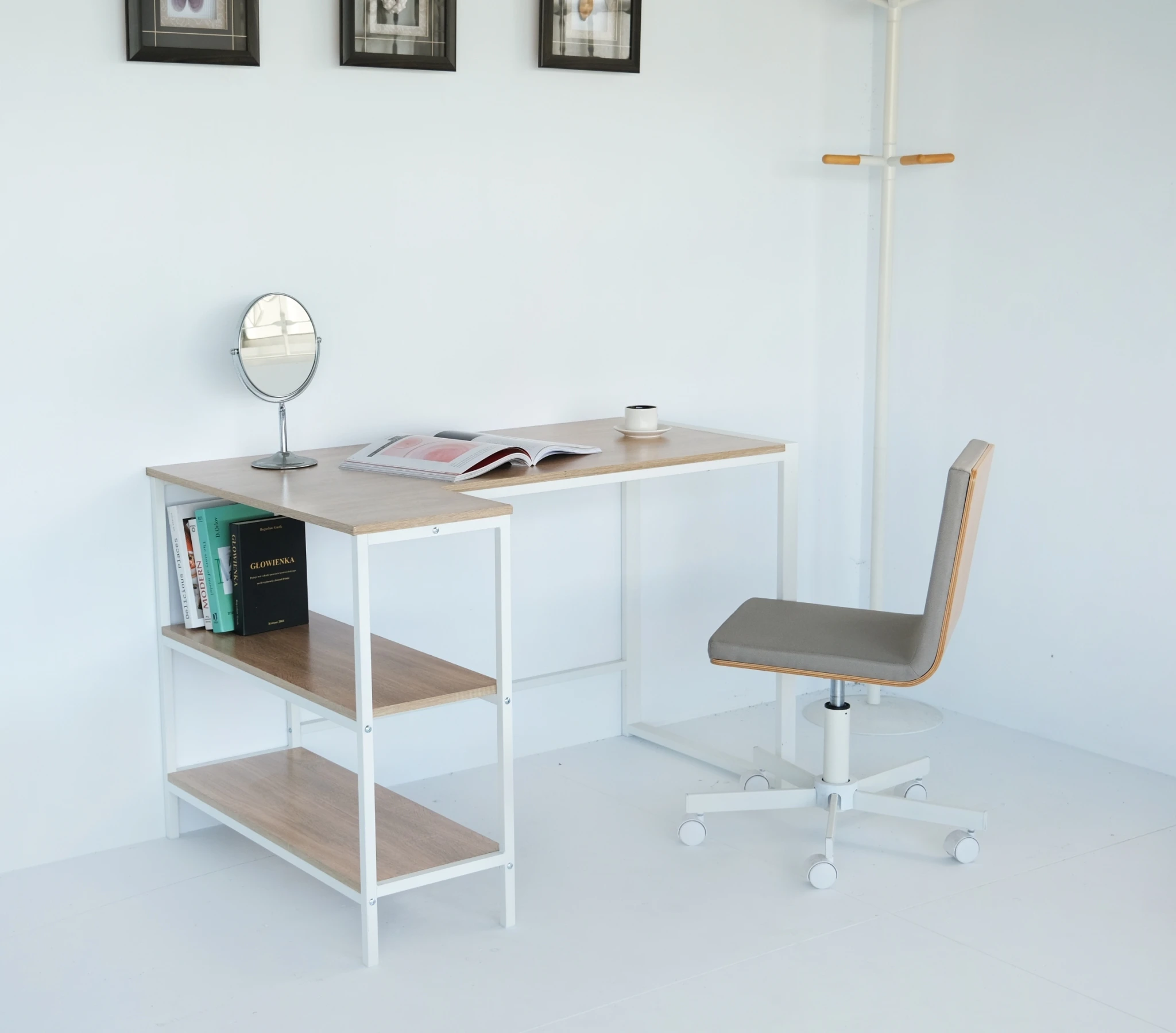 L Shaped Corner Office Writing Desk Computer Desk for Workstation