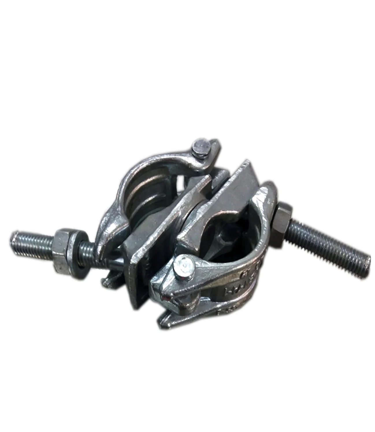 Double Swivel Clamp Sleeve Fittings Clamps Coupler for Scaffolding Board Retaining Types Fixed Beam Tube Pipe Putlog