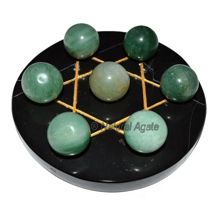 Shop Online for 7 Chakra Pyramids with Rose Quartz Gold David Star | 7 Chakra Pyramids with Rose Quartz David Star