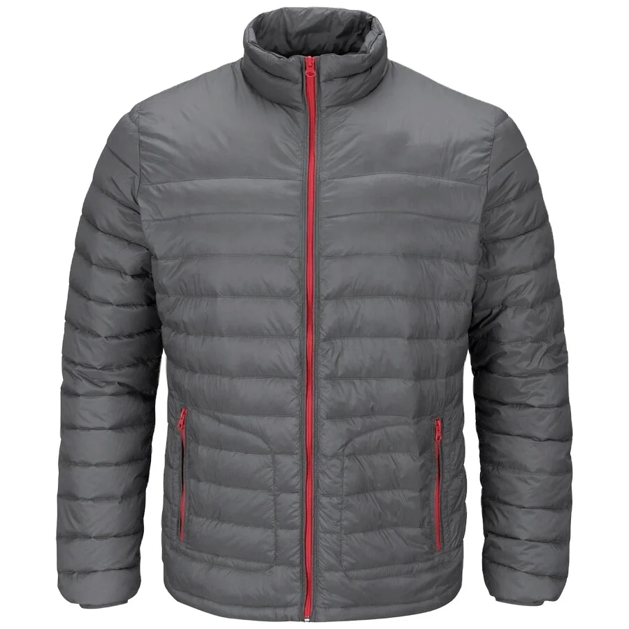 Приталенная Мужская зимняя уличная куртка-пуховик Повседневная модная мужская повседневная