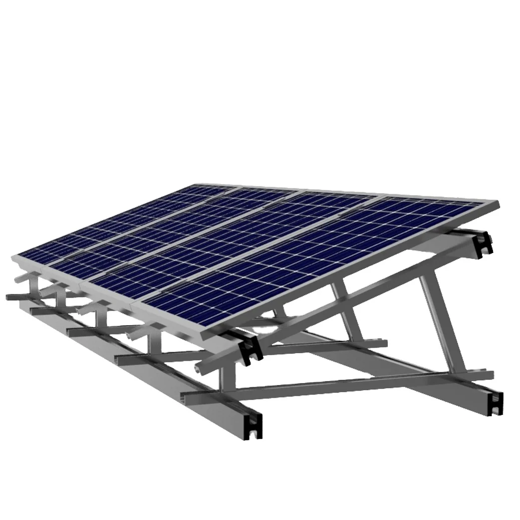 Warehouse Flat Roof Solar Panel Mounting Brackets Solar PV Module Ground Bracket for Ground Mounting System