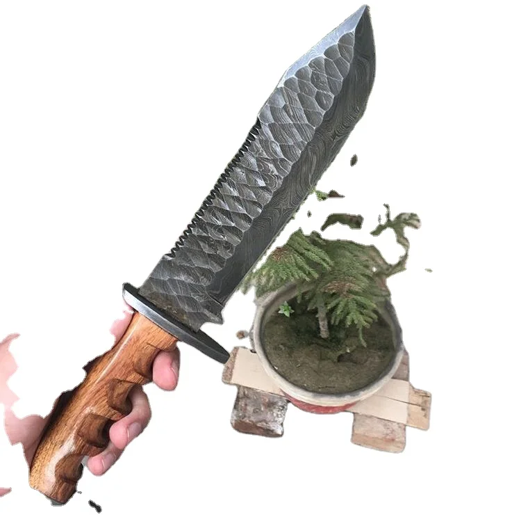 
Выгравированные Ножи ручной работы Bowie на заказ 