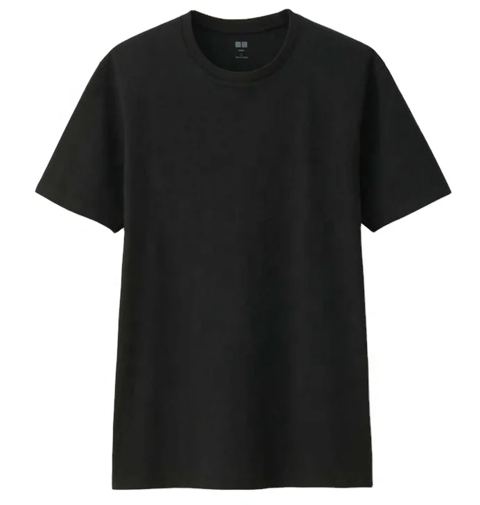 Cheap price black and white  Men blank cottonT-shirt Cotton Short Sleeve custom logo printed T Shirt