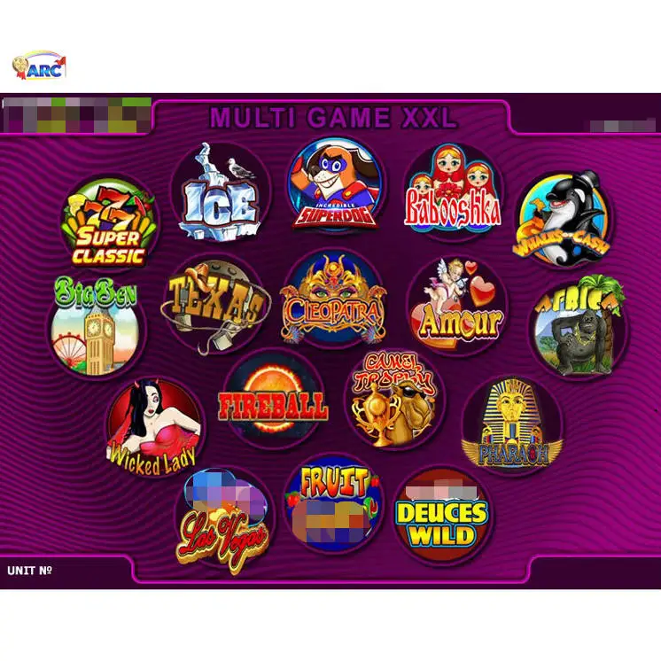 2023 Paula XXL 17 в 1 V1-V6 мульти игры аркадная видеоигра монета игровой автомат для продажи