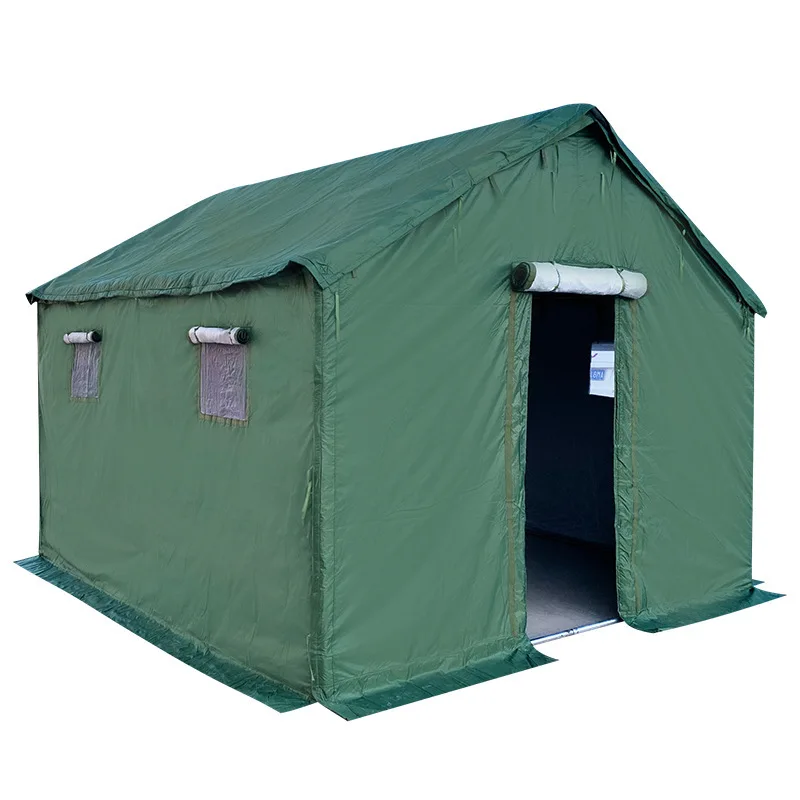 WANZHUO Civilian construction site canvas waterproof Outdoor isolation tent tactical tent emergency rescue tent