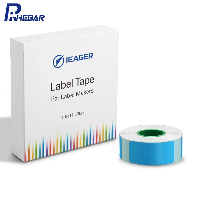 Rhebar Four-proof Thermal Paper Self-adhesive Label Multi-color Style Thermal 15*30mm Paper for Mini Bluetooth Printer