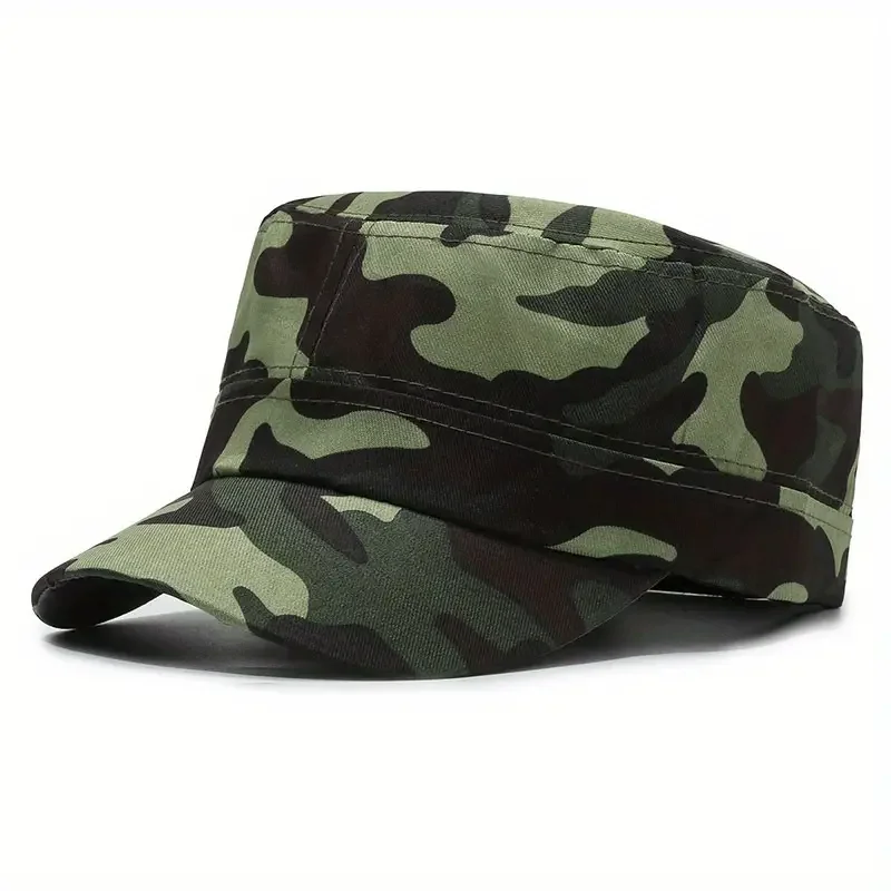 High Quality Original Panel Camouflage Cap Men Custom Logo Vietnam Camouflage Cap Fitted Hats Sports Baseball Cap Cycling Ski