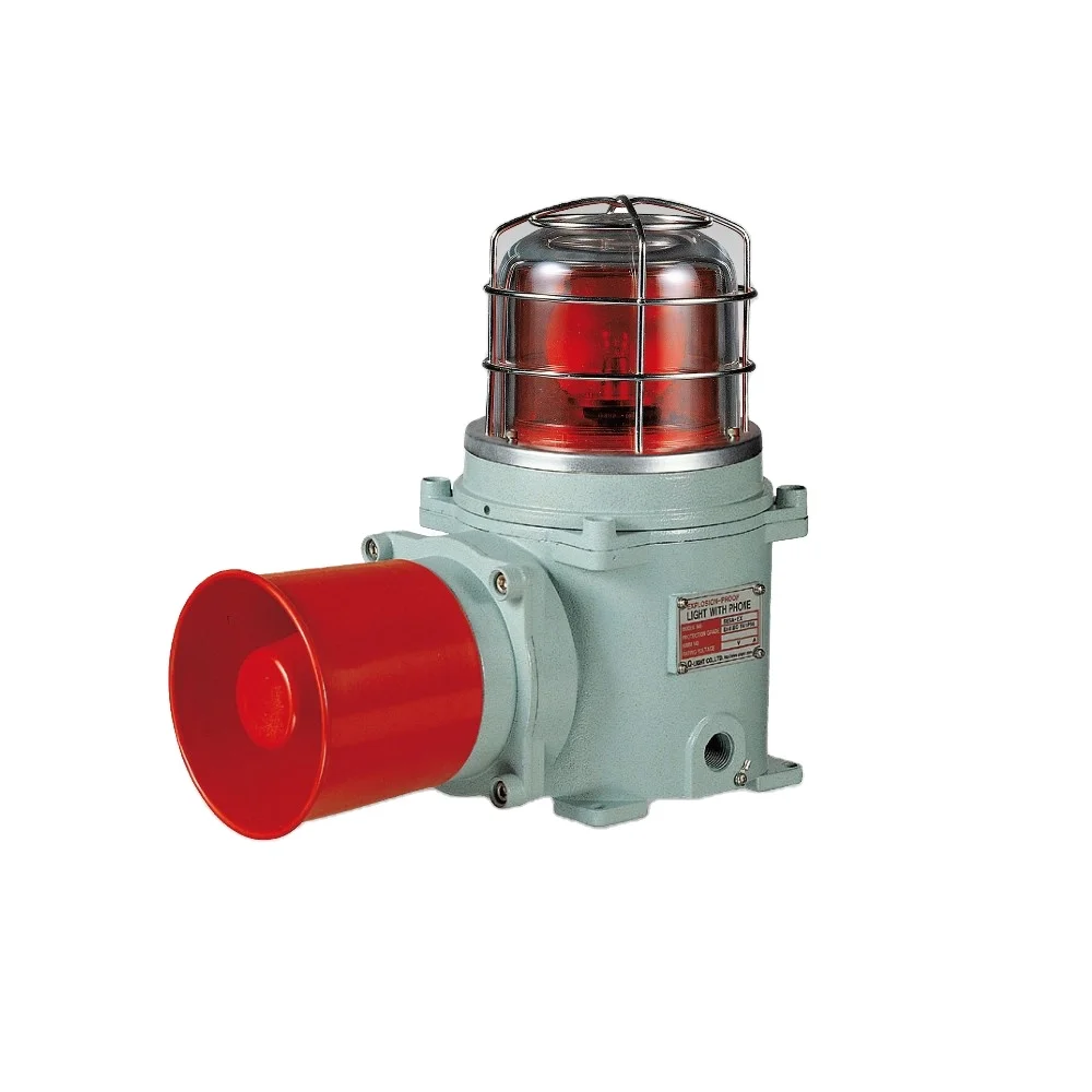 2024 New Explosion proof warning light high efficiency LED flashing rotating strobe IECEX ATEX certificate SESA