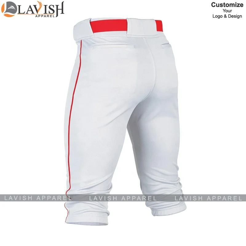 Пользовательские бейсбольные брюки оптовая продажа Бейсбольные серые для гольфа