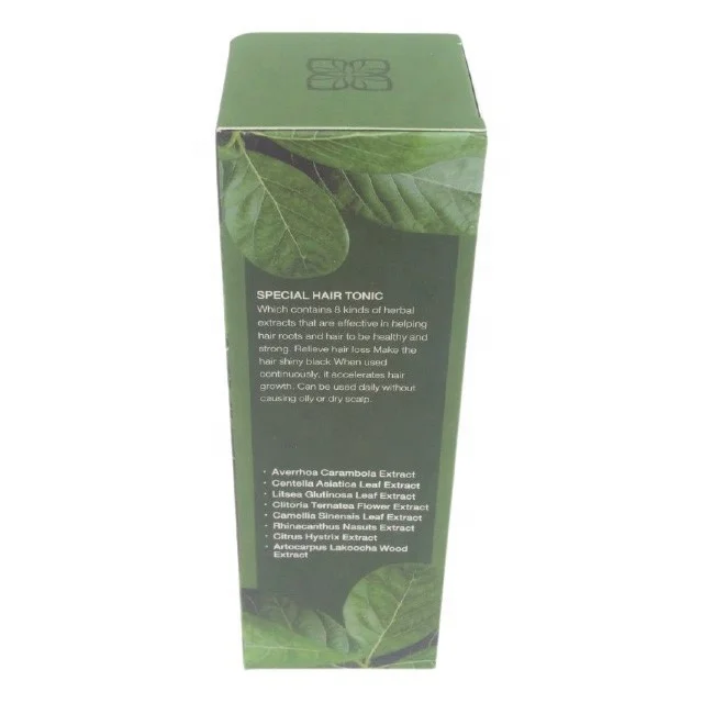 100ml Herbal Hair Tonic Reducing Hair Loss Made in Thailand